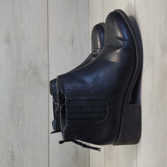 Sperry Womens Leather Juniper Bree  Comfort Ankle Booties shoes sz 6.5M - Picture 1 of 10